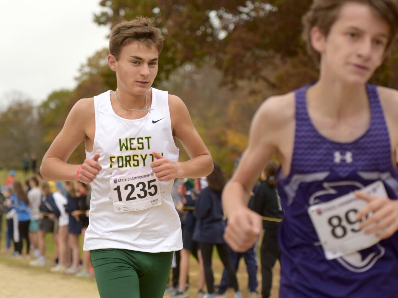 4A NCHSAA cross country championships